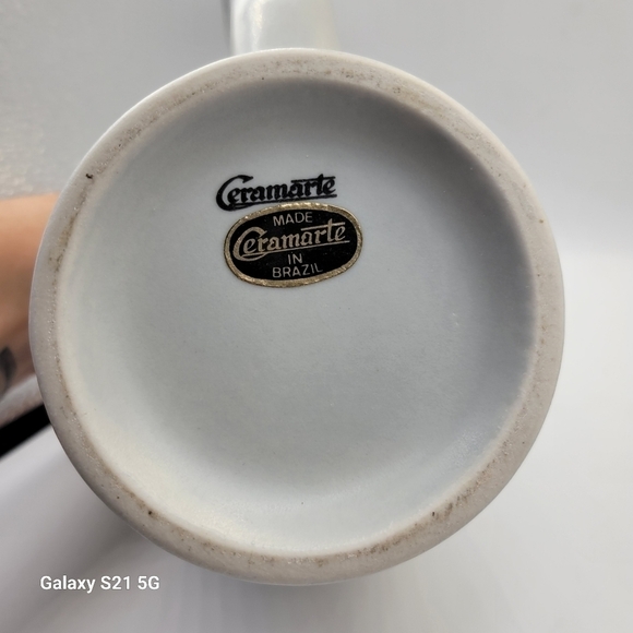 Ceramarte Oktoberfest Stein with Dancer Graphics - Picture 3 of 5